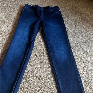 Women's Dark Blue Jeans